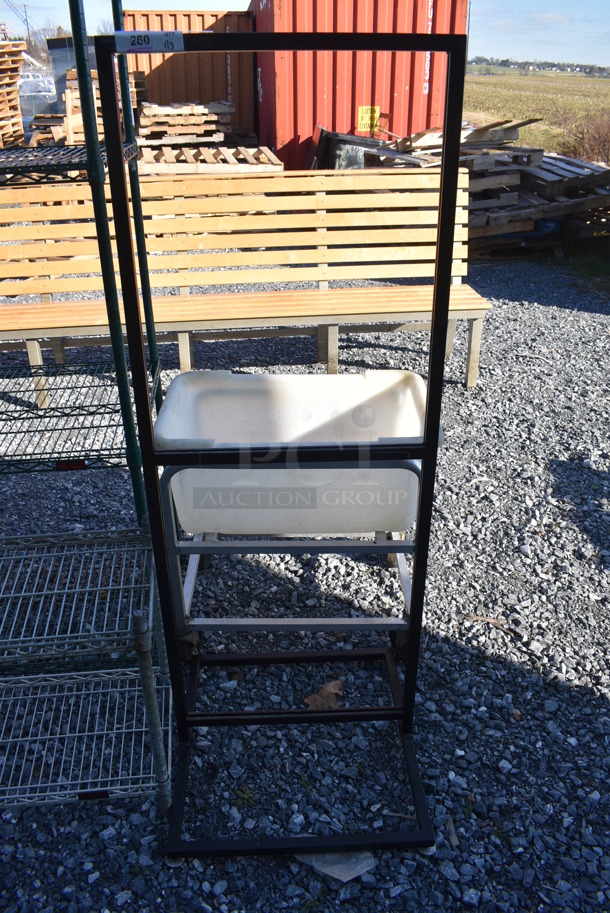 Black Sign Frame. 22.5x24x61 - Image 1 of 3