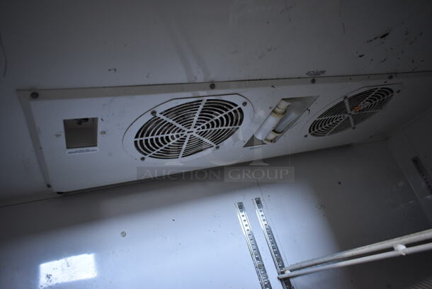 2014 True TG2R-2S ENERGY STAR Stainless Steel Commercial 2 Door Reach In Cooler w/ Poly Coated Racks. 115 Volts, 1 Phase. Tested and Working! - Image 7 of 9