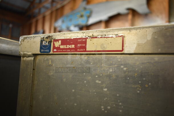 Wilder Metal Commercial Heated Holding Cabinet on Commercial Casters. Cannot Test Due To Missing Power Cord - Image 5 of 5
