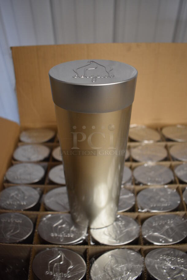 36 BRAND NEW IN BOX! Delgado MJX00103 Metal Canisters. 3.5x2x10.5. 36 Times Your Bid!