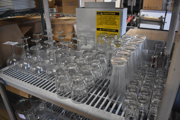 ALL ONE MONEY! Tier Lot of Various Glasses - Image 1 of 4
