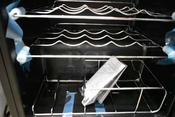 BRAND NEW SCRATCH AND DENT! Insignia NS-WC29SS9 Stainless Steel 29 Bottle Wine Cooler Merchandiser. 115 Volts, 1 Phase. Tested and Working! - Image 7 of 8