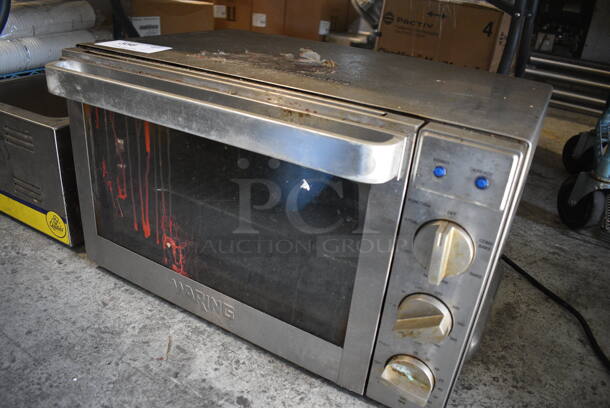Waring Model CO 1600WR Stainless Steel Commercial Countertop Electric Powered Convection Oven w/ View Through Door. 120 Volts, 1 Phase. 23.5x17x14.5 - Image 4 of 6