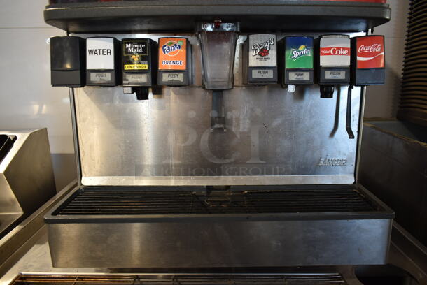 Stainless Steel Commercial 8 Flavor Carbonated Beverage Machine on Duke Stainless Steel Soda Station. - Image 3 of 12