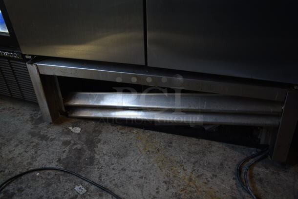 2016 True T-35 Stainless Steel Commercial 2 Door Reach In Cooler w/ Poly Coated Racks. 115 Volts, 1 Phase. Tested and Powers On But Does Not Get Cold - Image 2 of 6