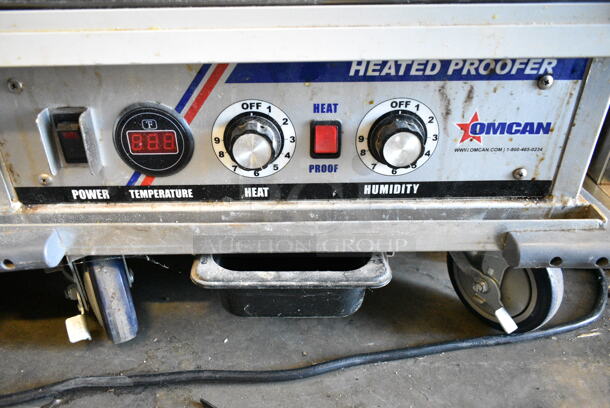 Omcan Metal Commercial Heated Holding Cabinet on Commercial Casters. 120 Volts, 1 Phase. Tested and Working! - Image 5 of 9