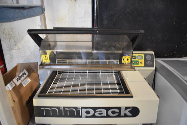 MiniPack Model Minimini Metal Floor Style Heat Sealing Machine. 115 Volts, 1 Phase. 27x18x45. Tested and Working! - Image 4 of 5