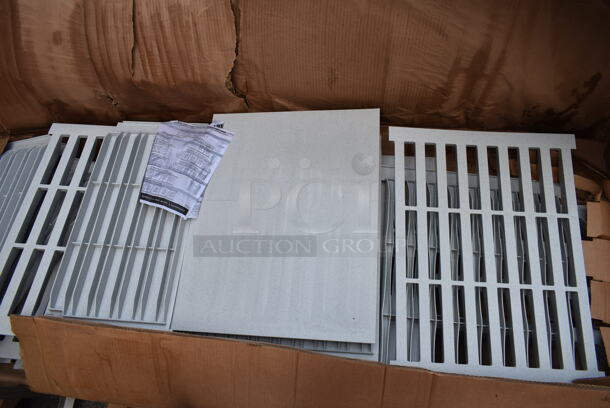 BRAND NEW SCRATCH AND DENT! Cambro Camshelving Poly Shelf Pieces - Image 1 of 3