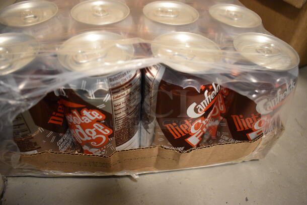 ALL ONE MONEY! Pallet Lot of Food Including Rice Rolls, Diet Chocolate Fudge Drink, Sardines, Crown Price Pink Salmon, Classic Fudge, Sheltons Chicken Broth, Organic Vegetables, Vegetable Broth, and Chocolate Dip - Image 2 of 12