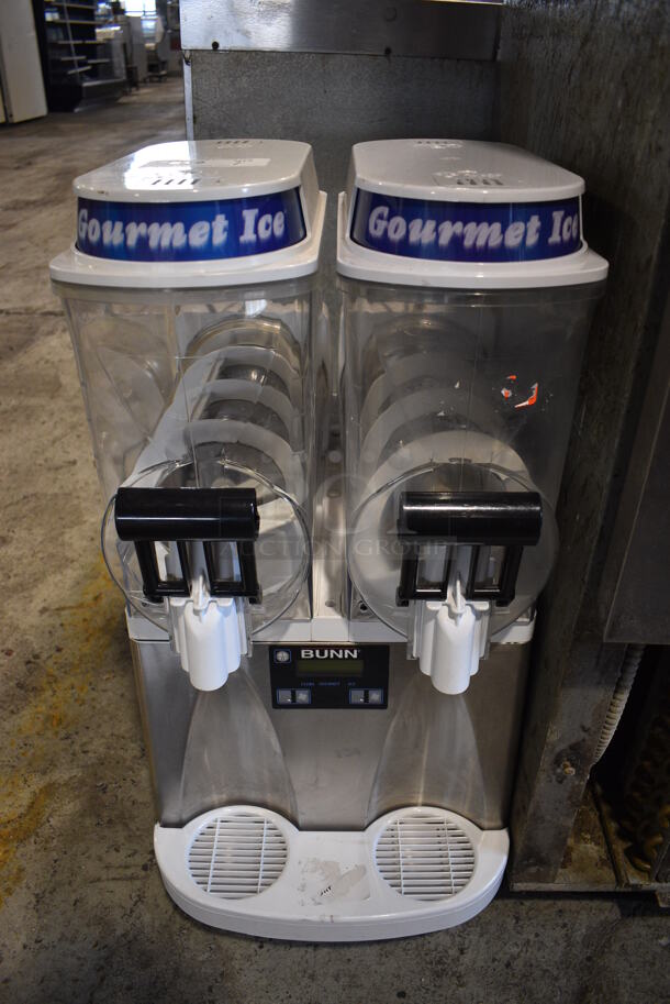 2013 Bunn Model ULTRA-2 Stainless Steel Commercial Countertop 2 Hopper Slushie Machine. 120 Volts, 1 Phase. 16x24x33. Tested and Powers On But Does Not Get Cold - Image 1 of 6