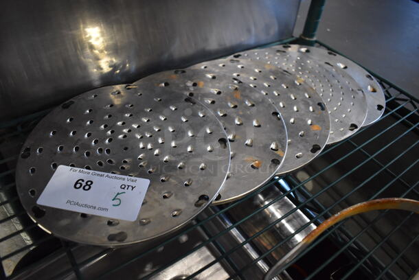 5 Metal Grating Blades for Pelican Head. 9.5x9.5. 5 Times Your Bid! - Image 2 of 3