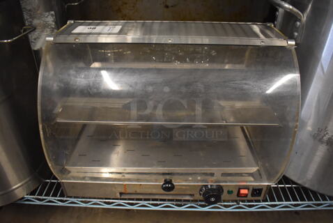 26FWM006-CUR-08 Metal Commercial Countertop Display Merchandiser Case. 110 Volts, 1 Phase. 20x16x15