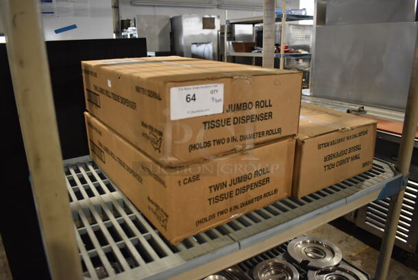 BRAND NEW IN BOX! VonDrehle Jumbo Roll Tissue Dispenser. 3 Times Your Bid! - Image 3 of 5