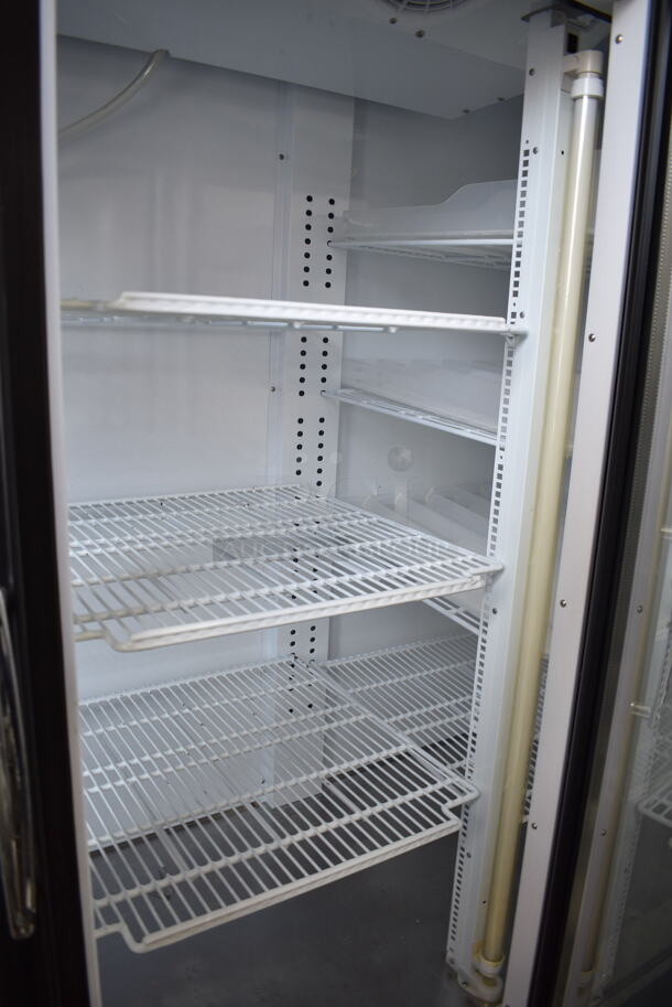 Turbo Air TGM-72RSB Metal Commercial 3 Door Reach In Cooler Merchandiser w/ Poly Coated Racks. 115 Volts, 1 Phase. Tested and Powers On But Does Not Get Cold - Image 3 of 5