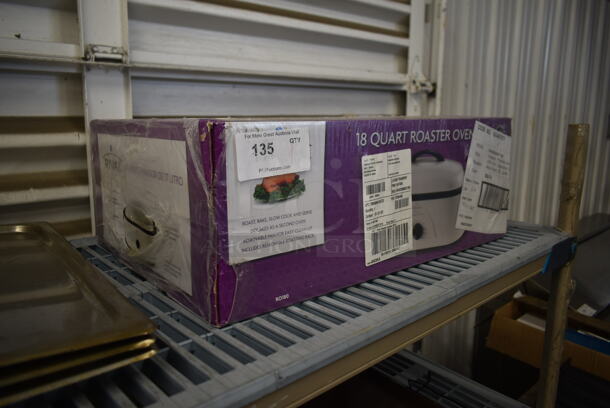 BRAND NEW IN BOX! Rival 18 Quart Roaster Oven.  - Image 3 of 7