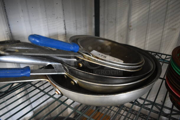 6 Various Metal Skillets. Includes 22x12x2. 6 Times Your Bid! - Image 2 of 3
