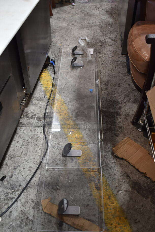 ALL ONE MONEY! Lot of 4 Clear Panes. Includes 70x14x0.5 - Image 1 of 2