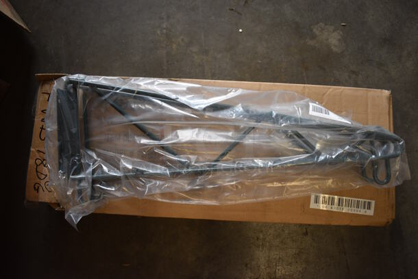 ALL ONE MONEY! Lot of 2 BRAND NEW IN BOX! Focus Green Double Wall Bracket. 19.5x3x7.5 - Image 1 of 3