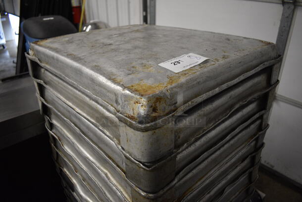 8 Metal Dunnage Racks. 20x25x4.5. 8 Times Your Bid! - Image 2 of 3
