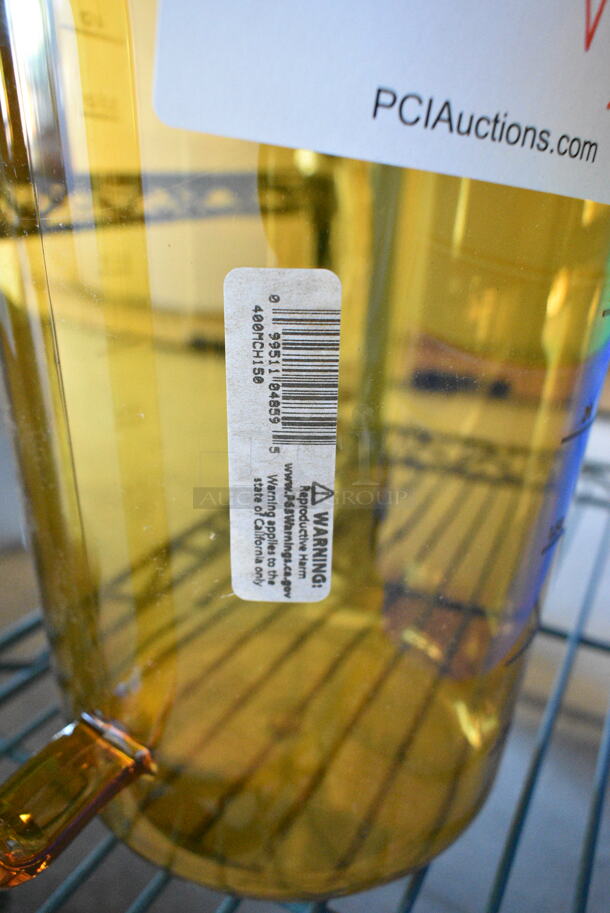 BRAND NEW SCRATCH AND DENT! Items Including 6 Poly Bins and 1 Cambro 400MCH150 4 Qt. High Heat Amber Plastic Measuring Cup - Image 5 of 5