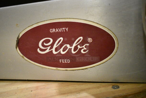 Globe 400 Stainless Steel Commercial Countertop Meat Slicer. 115 Volts, 1 Phase. This Unit Was In Working Condition When the Restaurant Closed. (basement) - Image 7 of 9