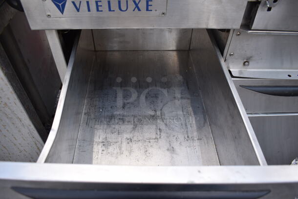 Vieluxe Stainless Steel Prep Station on Commercial Casters. 33x25x36 - Image 4 of 11