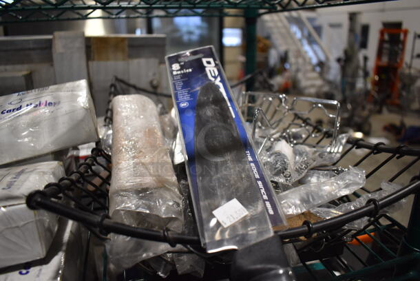 ALL ONE MONEY! Tier Lot of Various BRAND NEW Items Including Knives, Hanging Rack and Metal Portion Cups - Image 7 of 7