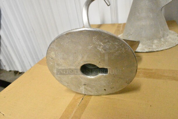 2 Metal Commercial Dough Hook Attachment for Hobart Mixer Including V140 140 Quart. Includes 8x9x20. 2 Times Your Bid!  - Image 4 of 8