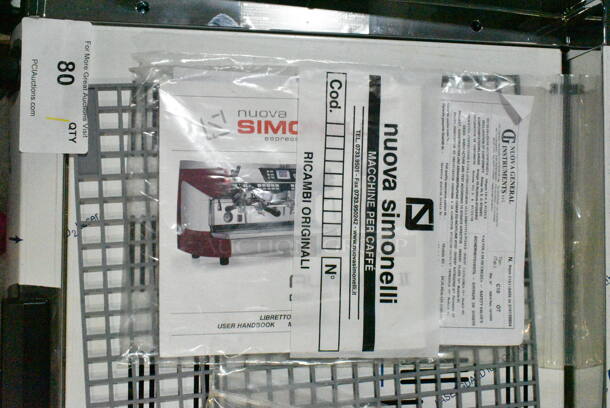 BRAND NEW! 2016 Nuova Simonelli Aurelia II Stainless Steel Commercial Countertop 2 Group Espresso Machine w/ Steam Wands. 208-240 Volts, 1 Phase.  - Image 4 of 12