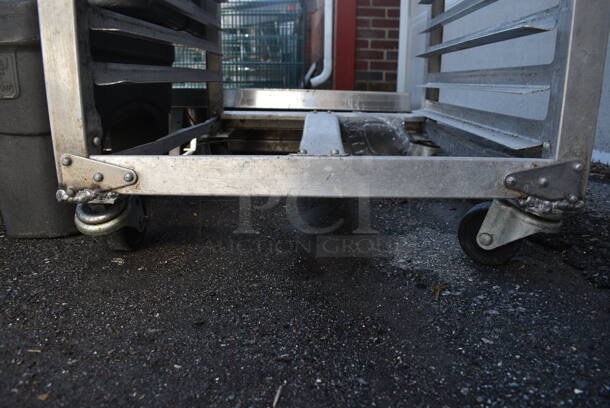 Metal Commercial Pan Transport Rack on Commercial Casters. 21x26.5x60.5 - Image 4 of 4