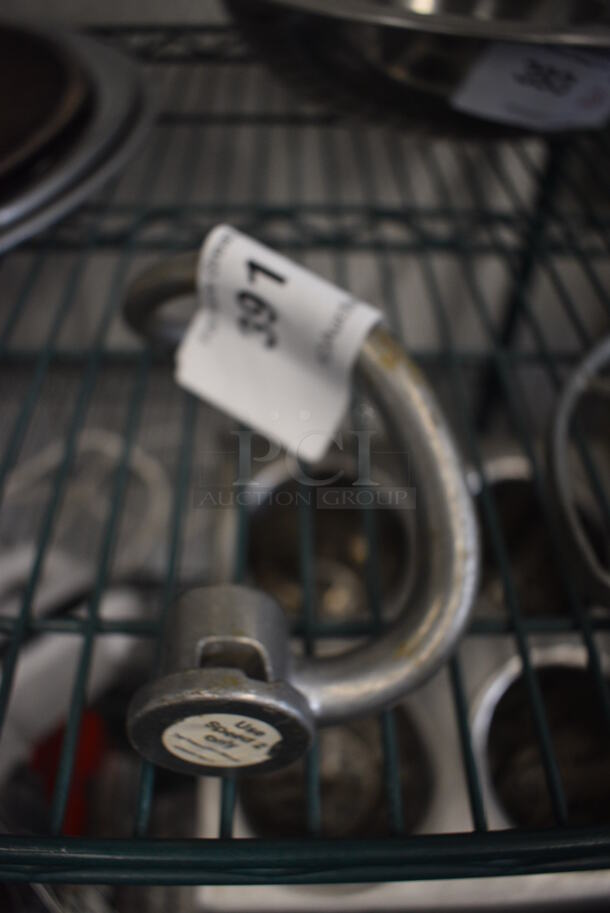 Metal Commercial Dough Hook Attachment. 3.5x3.5x7 - Image 2 of 4