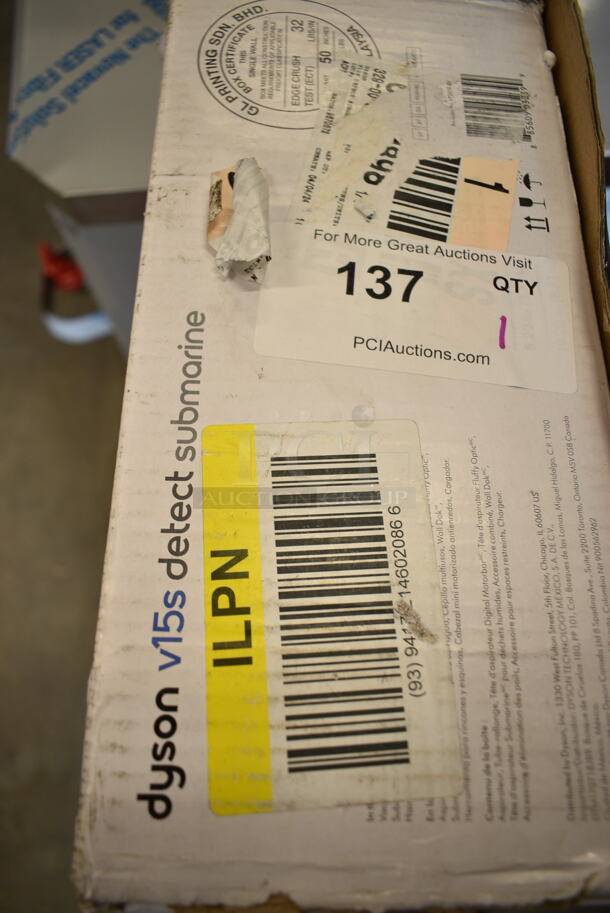 BRAND NEW SCRATCH AND DENT! Dyson V15s Detect 448701-01 Cordless Stick Vacuum with Battery, Charger, and Tool Kit - Image 3 of 3