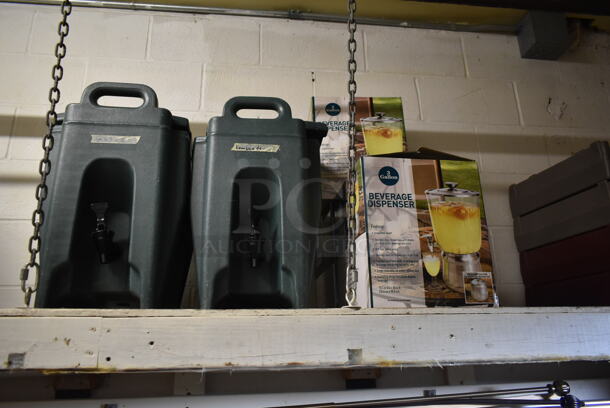 ALL ONE MONEY! Lot of Various Items Including Poly Beverage Holder Dispensers and Portable Cooler. (hallway) - Image 5 of 6