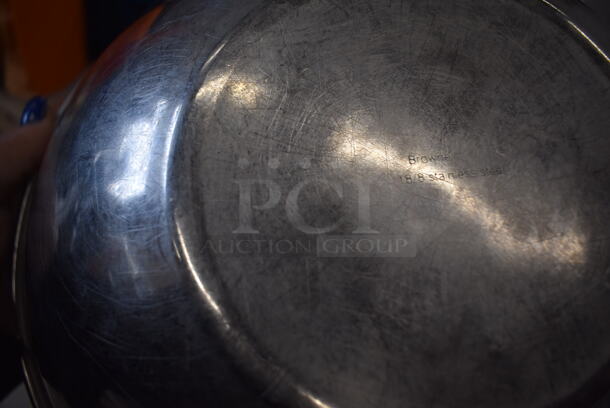 20 Various Metal Bowls. Includes 12.25x12.25x4.5. 20 Times Your Bid! - Image 3 of 3