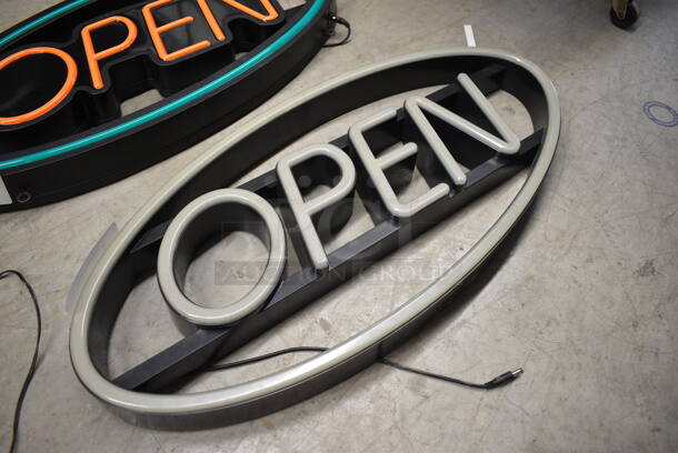 Open Light Up Sign. Does Not Come w/ Power Cord. 27x2x13 - Image 2 of 4