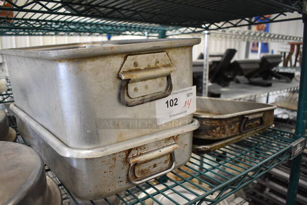 4 Various Metal Baking Pans. Includes 13x18x1, 13x18.5x2.5. 4 Times Your Bid! - Image 4 of 4