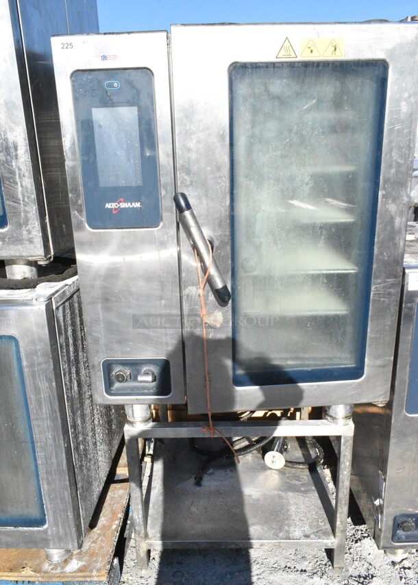 2018 Alto Shaam CTP10-10E Stainless Steel Commercial Electric Powered Combi Convection Oven w/ Stand. 208-240 Volts, 3 Phase. - Image 1 of 3