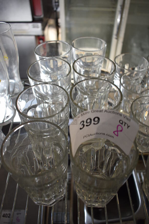 8 Beverage Glasses. 3x3x4.5. 8 Times Your Bid! - Image 2 of 2