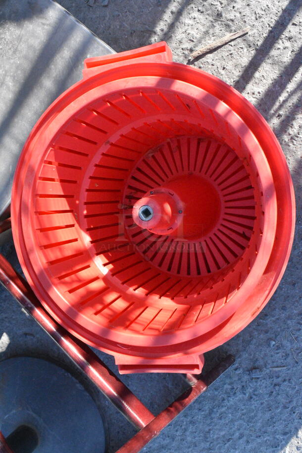 5 Various Items Including Chef Master Lettuce Spinner, High Chair and 3 Stanchions. 5 Times Your Bid!  - Image 3 of 7
