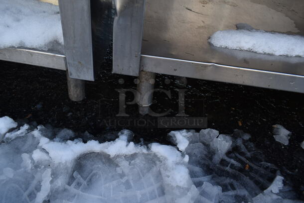 Stainless Steel Commercial Table w/ Under Shelf. - Image 4 of 4