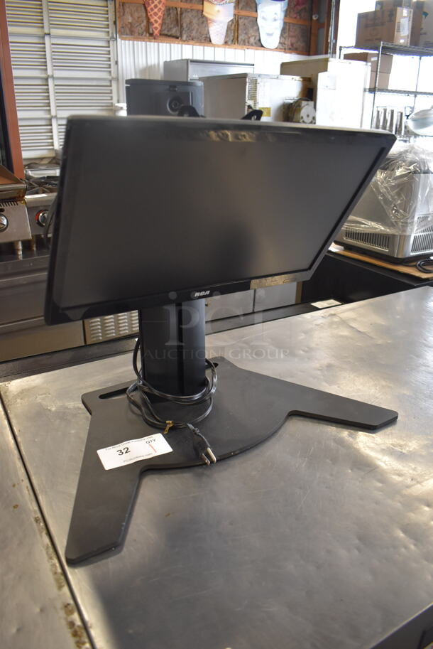 RCA 19" Monitor on Stand. 22x15x21 - Image 2 of 5