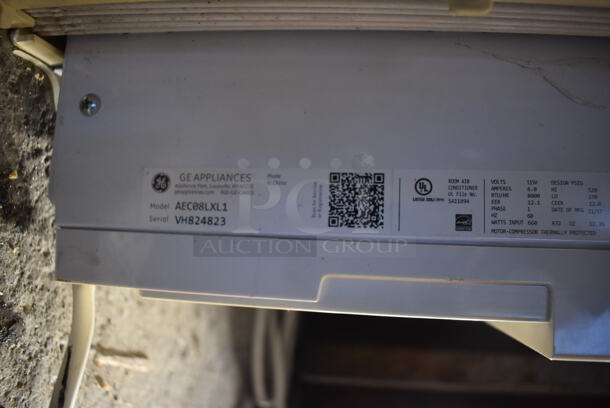 GE AEC08LXL1 Metal Window Mount Air Conditioning Unit. 115 Volts, 1 Phase. 23x17x14. Cannot Test - Needs New Power Cord - Image 7 of 8