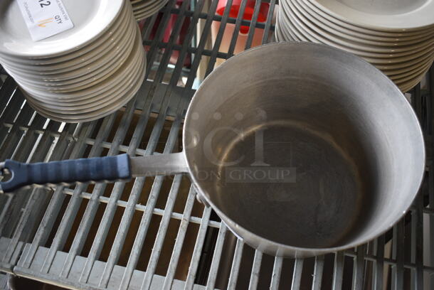 3 Various Metal Sauce Pots. Includes 18x10x5.5. 3 Times Your Bid! - Image 2 of 3