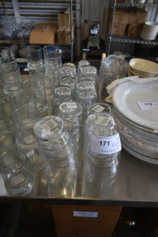 ALL ONE MONEY! Lot of 37 Various Glasses.