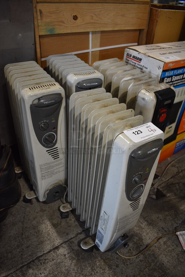 4 Various Electric Radiators; 3 Pelonis and 1 DeLonghi. Includes 6.5x16x26. 4 Times Your Bid! - Image 5 of 5