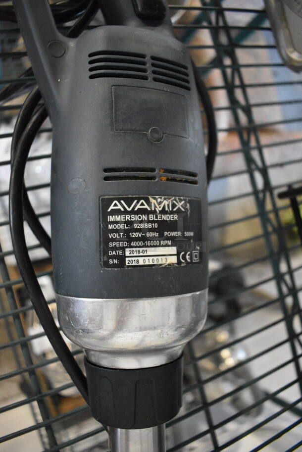 Avamix Model 928ISB10 Metal Commercial Immersion Blender. 120 Volts, 1 Phase. 6x6x24. Tested and Does Not Power On - Image 4 of 4