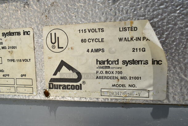 Harford Walk In Box w/ Cancoil ALP06301BER 115 Volt, 1 Phase Evaporator Fan.  - Image 9 of 9