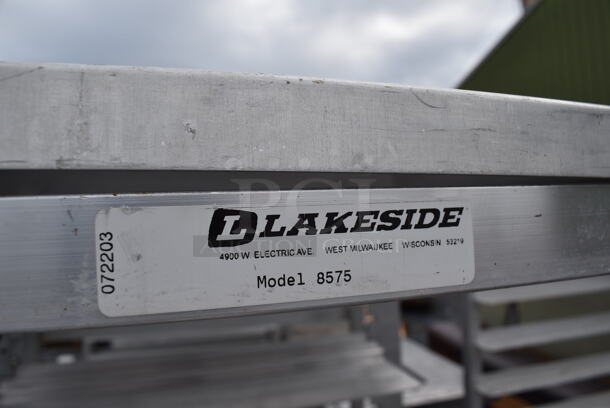 Blakeside Metal Commercial Pan Transport Rack on Commercial Casters. 24.5x27x63 - Image 5 of 6