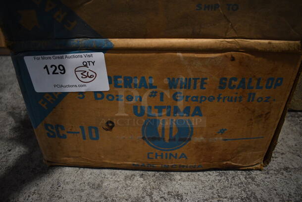 36 BRAND NEW IN BOX! White Ceramic Bowls. 6.5x6.5x2. 36 Times Your Bid! - Image 4 of 4