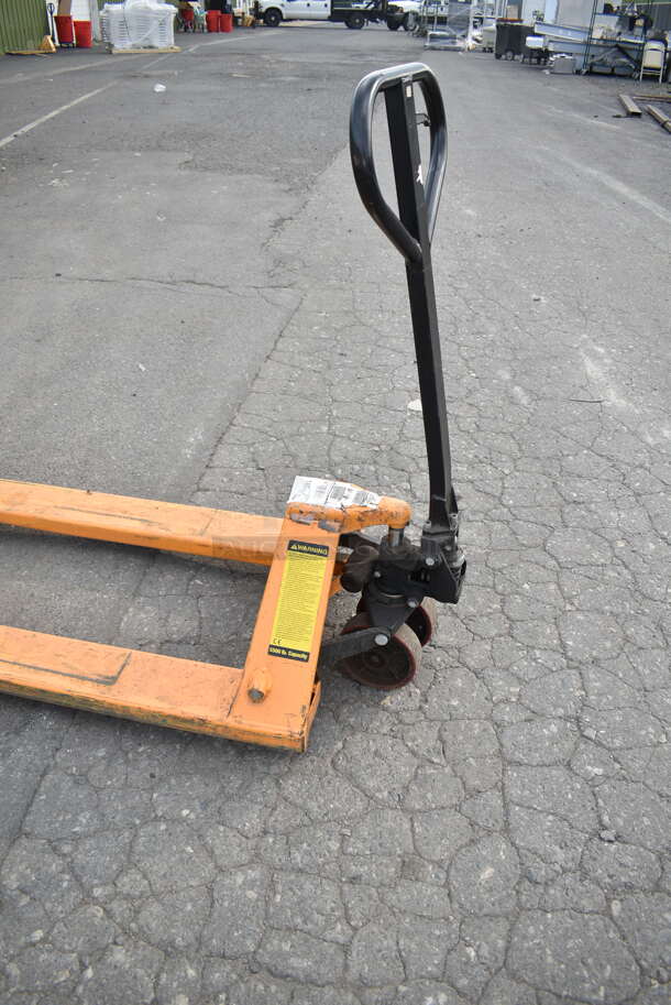 Metal Commercial 5,500 Pound Metal Pallet Jack.  - Image 2 of 6